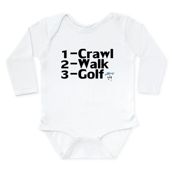CafePress - Baby Golfer Body Suit - Long Sleeve Cotton Baby Bodysuit
