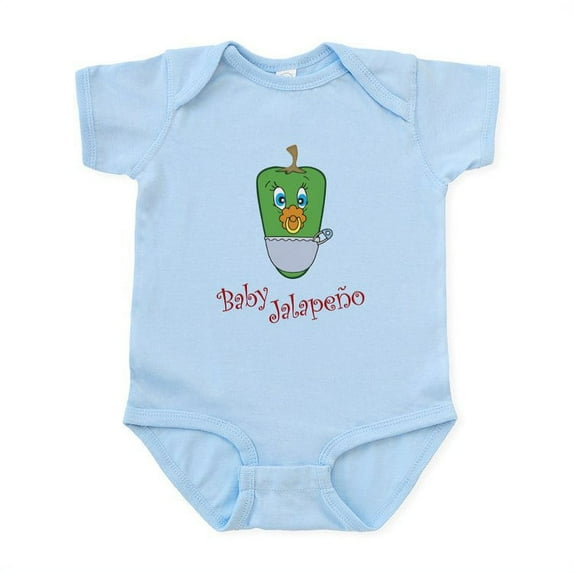 CafePress - Baby Jalapeno Infant Bodysuit - Baby Light Bodysuit, Size Newborn - 24 Months