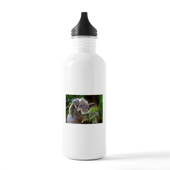 CafePress - Baby Koala Bear With M Stainless Water Bottle 1 - Stainless Steel Water Bottle, Sports Bottle, 1.0L