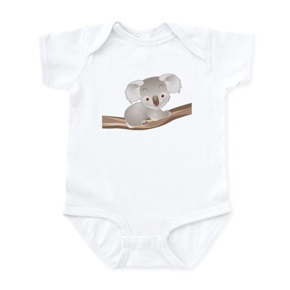 CafePress - Baby Koala Infant Bodysuit - Baby Light Bodysuit, Size Newborn - 24 Months