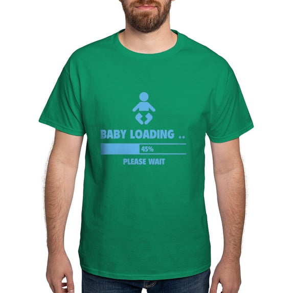 CafePress - Baby Loading Dark T Shirt - Men's Classic Graphic Cotton T-Shirt