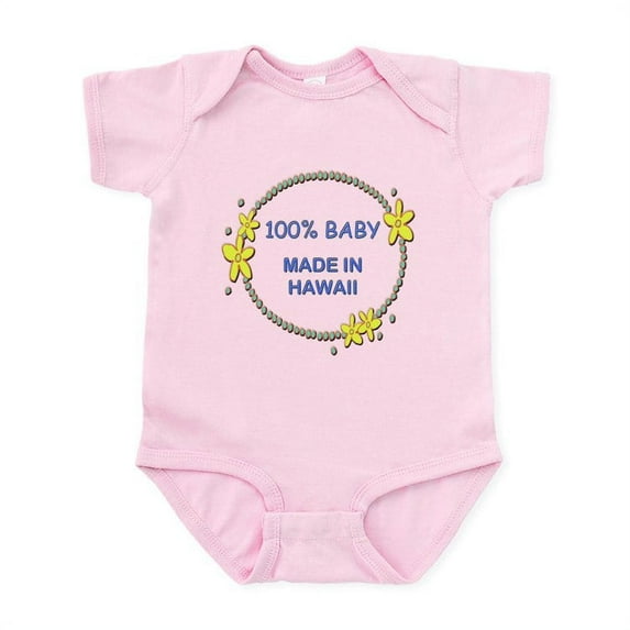 CafePress - Baby Made In Hawaii Infant Bodysuit - Baby Light Bodysuit, Size Newborn - 24 Months