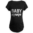thumbnail image 1 of CafePress - Baby Mama Maternity T Shirt - Maternity Dark T-Shirt, 1 of 3