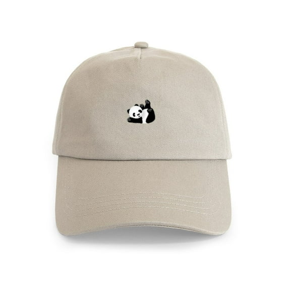 CafePress - Baby Panda Cap - Adjustable 100% Brushed Unisex Casual Cotton Baseball Cap, Beige, 1