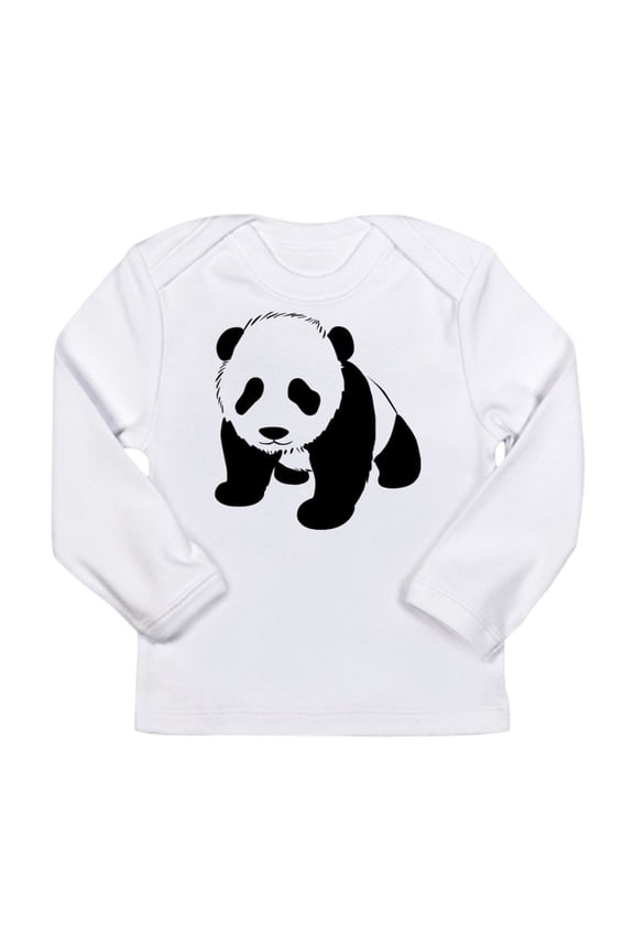 - Baby Panda Cub Crawling Long Sleeve Infant T Shirt - Long Sleeve Infant T-Shirt