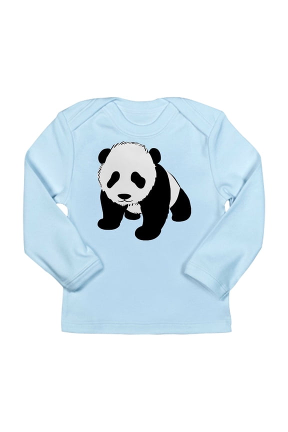 - Baby Panda Cub Crawling Long Sleeve Infant T Shirt - Long Sleeve Infant T-Shirt