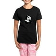 thumbnail image 1 of CafePress - Baby Panda Pajamas - Women's Short Sleeve Print T-Shirt and Pants Dark Cotton Pajama Set, 1 of 7