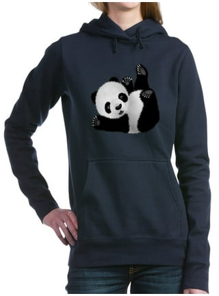 Panda hoodie with ears for cheap guys