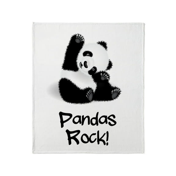CafePress - Baby Panda Throw Blanket - Soft Fleece Throw Blanket, 50"x60" for All Ages