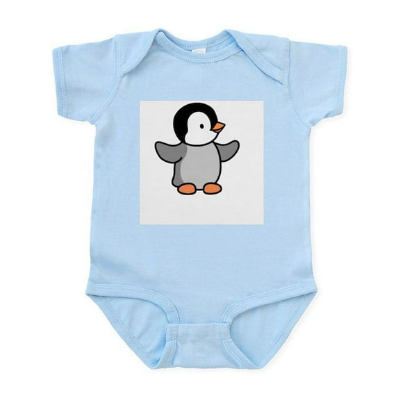 CafePress - Baby Penguin Infant Bodysuit - Baby Light Bodysuit, Size Newborn - 24 Months