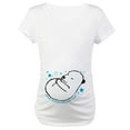 thumbnail image 1 of CafePress - Baby Polar Bear Maternity T Shirt - Cotton Maternity T-shirt, Cute & Funny Pregnancy Tee, 1 of 4