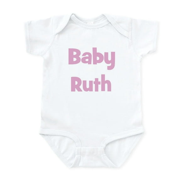 CafePress - Baby Ruth (Pink) Infant Bodysuit - Baby Light Bodysuit, Size Newborn - 24 Months