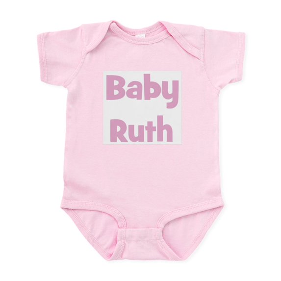 CafePress - Baby Ruth (Pink) Infant Bodysuit - Baby Light Bodysuit, Size Newborn - 24 Months