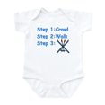 thumbnail image 1 of CafePress - Baby Skier Infant Bodysuit - Baby Light Bodysuit, Size Newborn - 24 Months, 1 of 4