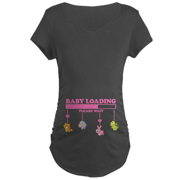 CafePress - Baby Toys Maternity T Shirt - Maternity Dark T-Shirt
