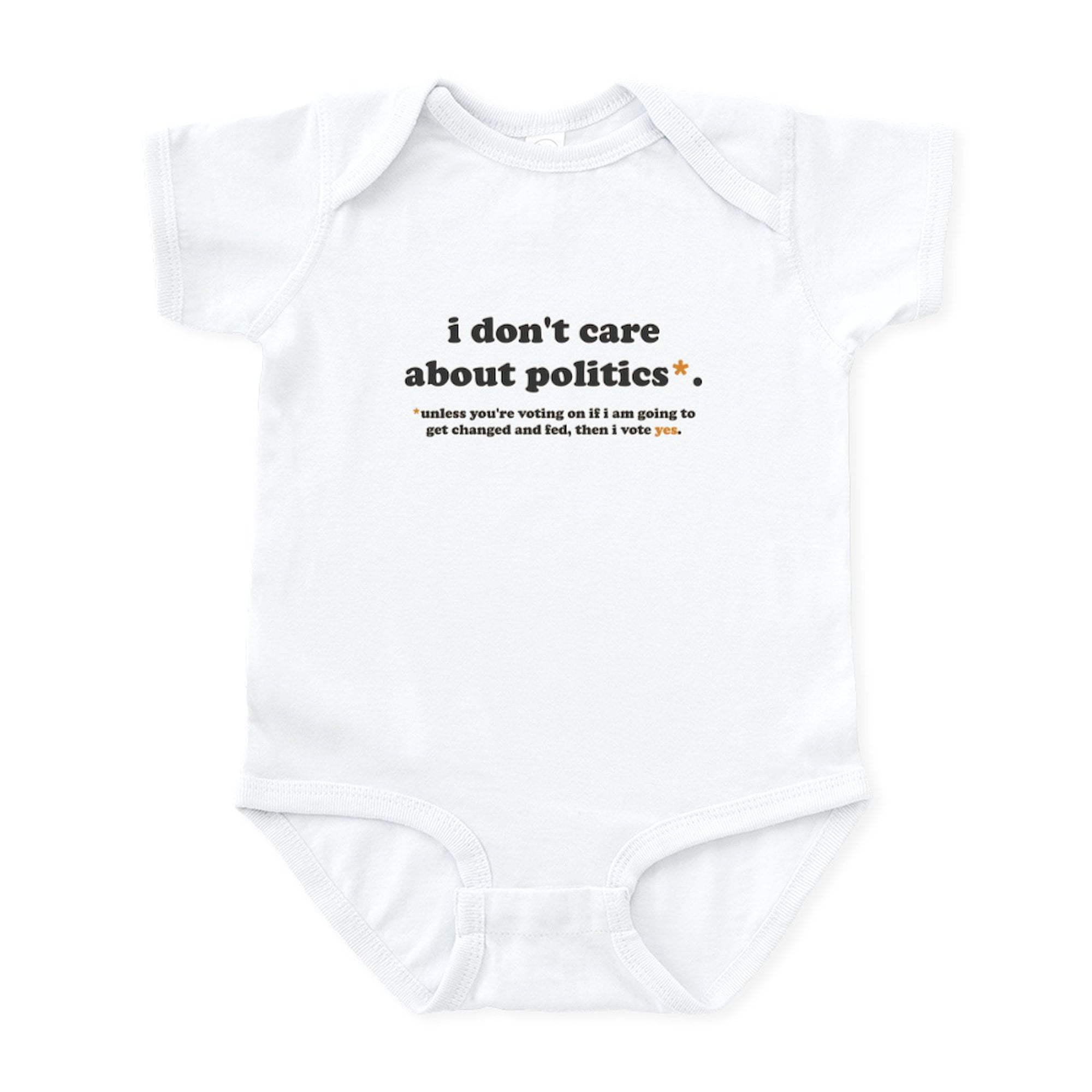 CafePress - Baby Vote Body Suit/Onesie - Baby Light Bodysuit, Size Newborn - 24 Months