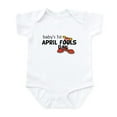 thumbnail image 1 of CafePress - Baby's First April Fools Day - Baby Light Bodysuit, Size Newborn - 24 Months, 1 of 4