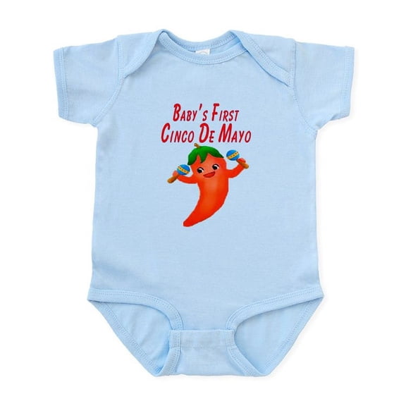 CafePress - Baby's First Cinco De Mayo Infant Bodysuit - Baby Light Bodysuit, Size Newborn - 24 Months