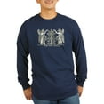 thumbnail image 1 of CafePress - Babylonian Tree Of Life And Enlightenment Long Sle - Long Sleeve Dark T-Shirt, 1 of 4
