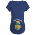 thumbnail image 1 of CafePress - Babypregosaurusdino2b Maternity T Shirt - Maternity Dark T-Shirt, 1 of 3