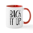thumbnail image 1 of CafePress - Back It Up Mugs - 11 oz Ceramic Mug - Novelty Coffee Tea Cup, 1 of 4