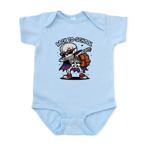 CafePress - Back To School - Baby Light Bodysuit, Size Newborn - 24 Months