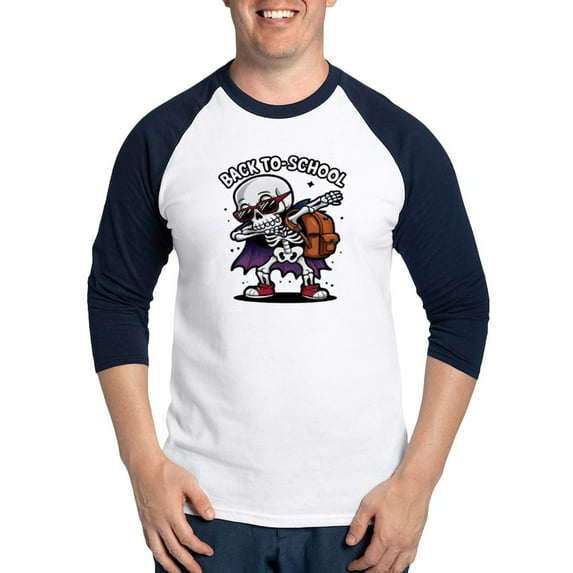 CafePress - Back To School - Cotton Baseball Jersey, 3/4 Raglan Sleeve Shirt