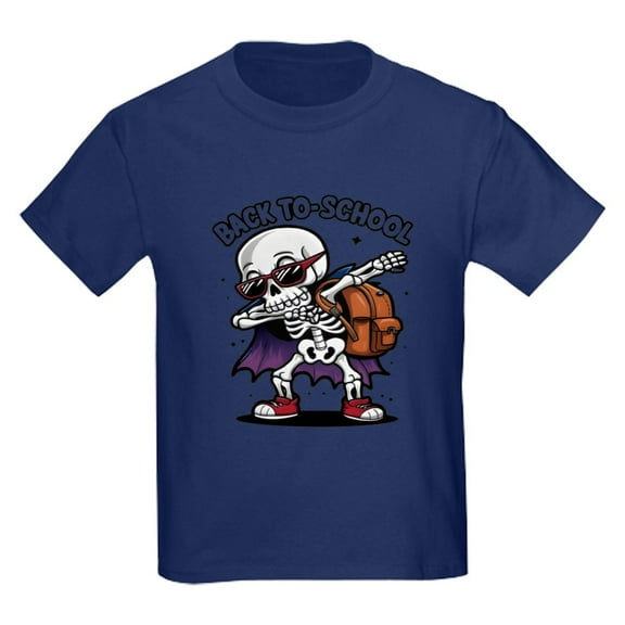 CafePress - Back To School Kids T Shirt - Dark T-Shirt Kids XS-XL