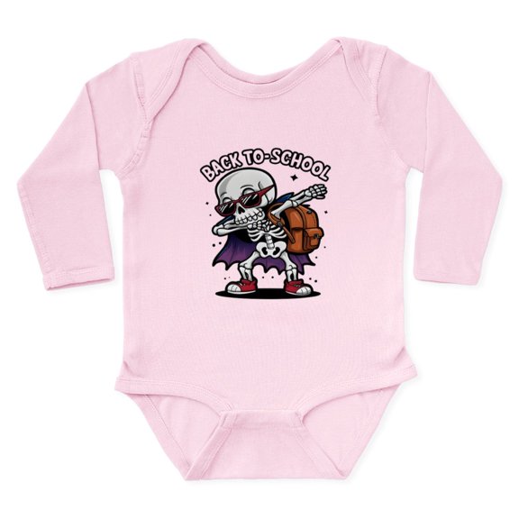 CafePress - Back To School - Long Sleeve Cotton Baby Bodysuit