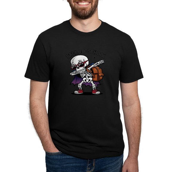 CafePress - Back To School Men's Deluxe T Shirt - Mens Tri-blend T-Shirt