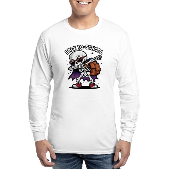 CafePress - Back To School Men's Long Sleeve T Shirt - Unisex Cotton Long Sleeve T-Shirt