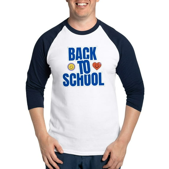 CafePress - Back To School T Shirt - Cotton Baseball Jersey, 3/4 Raglan Sleeve Shirt