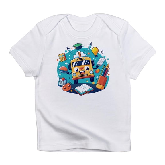 CafePress - Back To School T Shirt Design For Student Infant T Shirt - Infant T-Shirt