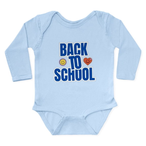 CafePress - Back To School T Shirt - Long Sleeve Cotton Baby Bodysuit