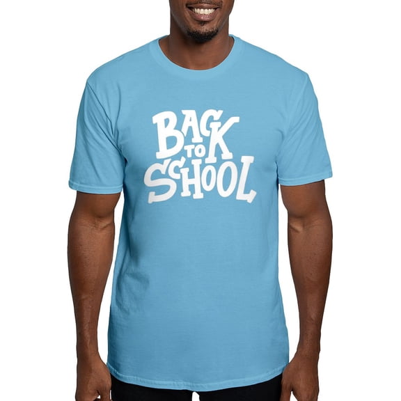 CafePress - Back To School T Shirt Stylish & Motivational De Men's Classic T Shirt - Fitted T-Shirt, Vintage Fit Soft Cotton Tee