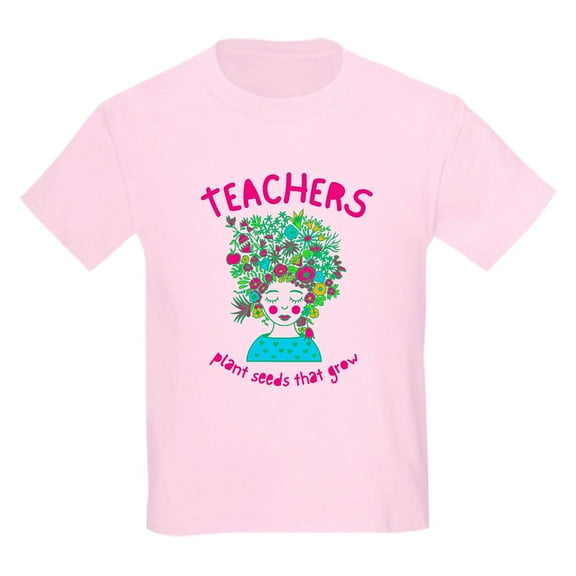CafePress - Back To School Teacher Garden Lover T Shirt Kids T Shirt - Light Classic Kids Graphic, Short Sleeve T-Shirt, Sizes XS-XL