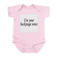 thumbnail image 1 of CafePress - Backstage Voice Infant Bodysuit - Baby Light Bodysuit, Size Newborn - 24 Months, 1 of 4