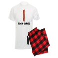 thumbnail image 1 of CafePress - Bacon And Egg Couples Pajamas - Men's Light Pajamas, 1 of 1
