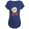 thumbnail image 1 of CafePress - Bacon And Eggs Skull Maternity Dark T Shirt - Maternity Dark T-Shirt, 1 of 3