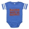 thumbnail image 1 of CafePress - Bacon Makes Me Happy_B - Cute Infant Baby Football Bodysuit, 1 of 3