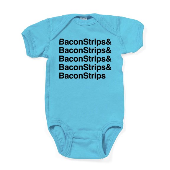CafePress - Bacon Strips - Cute Infant Bodysuit Baby Romper - Size Newborn - 24 Months