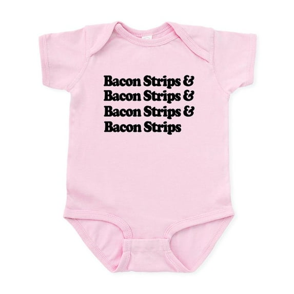 CafePress - Bacon Strips Infant Bodysuit - Baby Light Bodysuit, Size Newborn - 24 Months