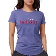 thumbnail image 1 of CafePress - Bad Kitty Tee Women's Deluxe T Shirt - Womens Tri-blend T-Shirt, 1 of 4