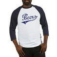 thumbnail image 1 of CafePress - Bad News Beers Baseball Jersey - Cotton Baseball Jersey, 3/4 Raglan Sleeve Shirt, 1 of 4