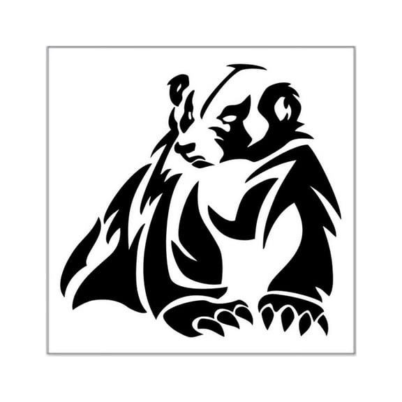 CafePress - Badger Sticker - Square Sticker 3" x 3"