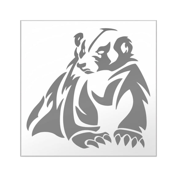 CafePress - Badger Sticker - Square Sticker 3" x 3"