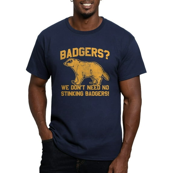 CafePress - Badgers1 Men's Classic T Shirt - Men's Fitted T-Shirt