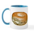 thumbnail image 1 of CafePress - Bagel And Cream Cheese Mug - 11 oz Ceramic Mug - Novelty Coffee Tea Cup, 1 of 3