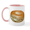 thumbnail image 1 of CafePress - Bagel And Cream Cheese Mug - 11 oz Ceramic Mug - Novelty Coffee Tea Cup, 1 of 3