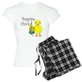 thumbnail image 1 of CafePress - Bagpipe Chick Text Women's Light Pajamas - Women's Short Sleeve Print T-Shirt and Pants Light Cotton Pajama Set, 1 of 7